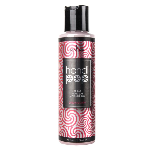 Handipop Gel de Massagem y Sexo Oral Fresa 125 ml