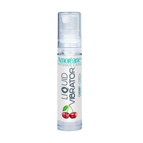 Vibrador Líquido Base Agua Cereja 10 ml