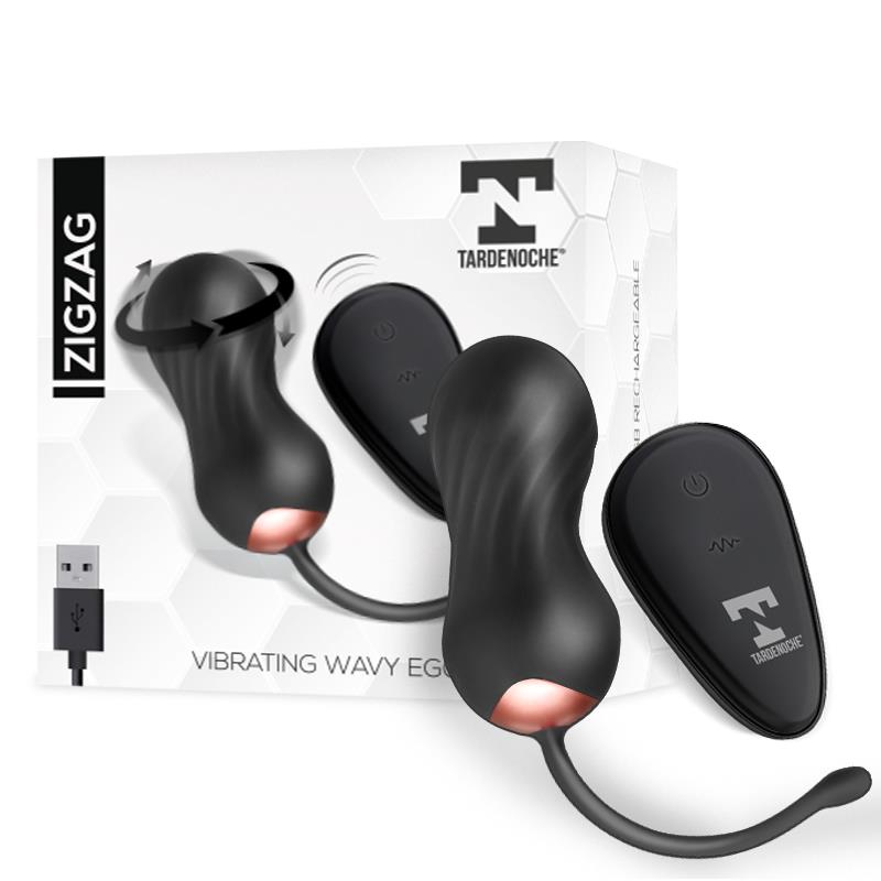 Zigzag Ovo Ziguezague e Vibrador com Control Remoto