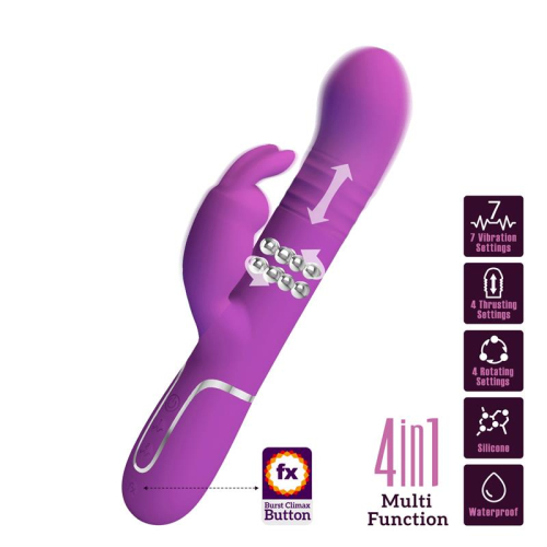 Coale Vibrador com Bolas Rotatorias e Up and Down