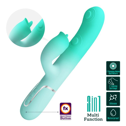 Gigi Vibrador com Thumping e Licking