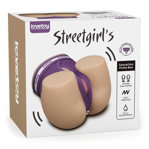 Streetgirls Masturbador Dual com Motor Sensation Pulse