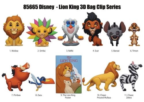 Pendurantes Monogram Disney:O Rei Leão (Sortidos)