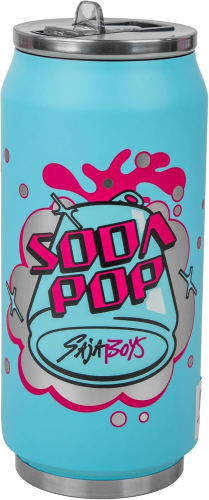 Caneca Térmica com Palhinha KPop Demon Hunters:Soda Pop C - Cinereplicas