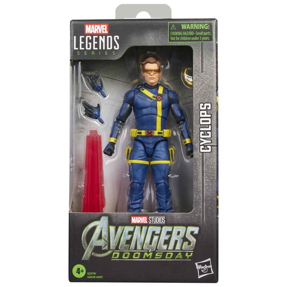 Figura Cyclops Avengers Doomsday Marvel Legends Series 15cm