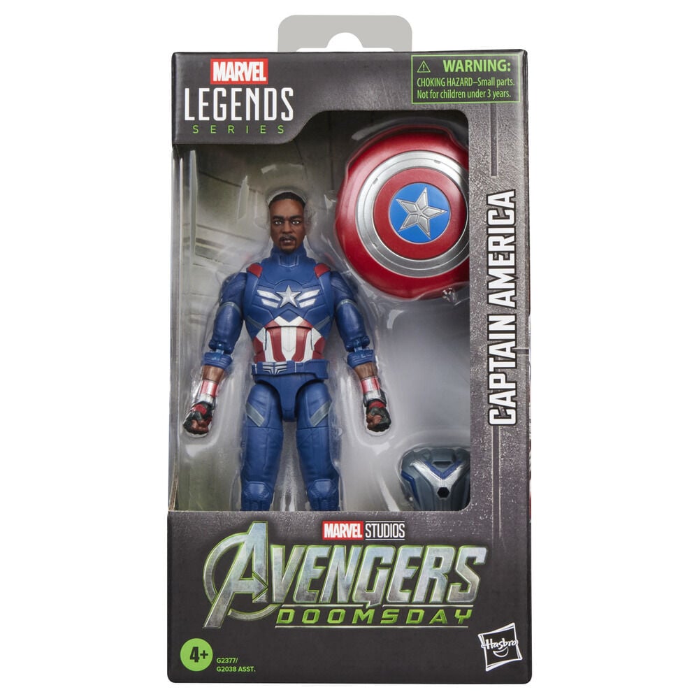 Figura Capitan America Avengers Doomsday Marvel Legends Series 15cm