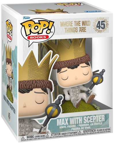 Figura Funko POP! Premium:Where the Wild Things Are - Max with Scepter