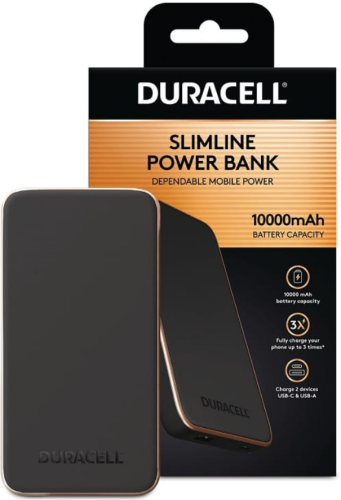 DURACELL POWER BANK CHAGER PLUS 10000MAH 15W DRPB3009A