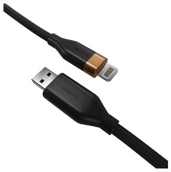 DURACELL CABLE USB-A TO LIGHTNING 15W 1M DRU5012A