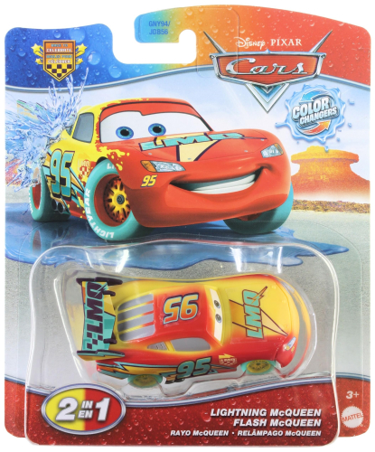 Carro Hot Wheels Disney Pixar Cars Color Changers:Lightning McQueen