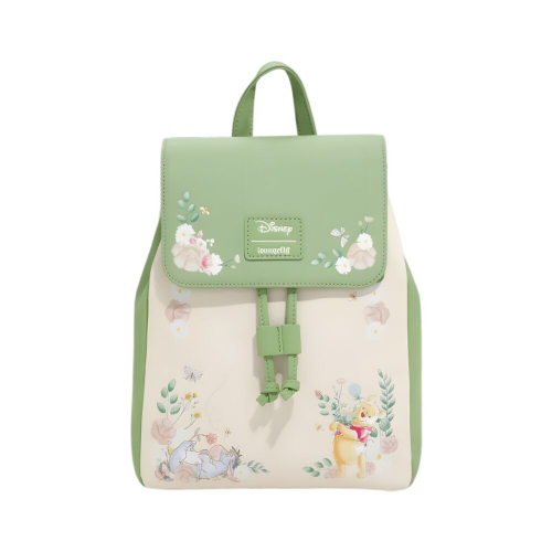 Mochila Disney Winnie The Pooh Florals Loungefly 26cm