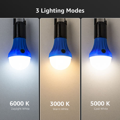 LÂMPADA CAMPING LED LEPRO 330030-4 PACK 4