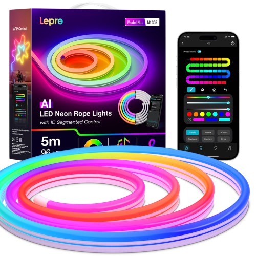TIRA NEON LED LEPRO N1-5 AI 5 Metros