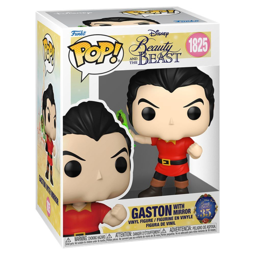 Figura POP Disney Beauty And The Beast Gaston with Mirror