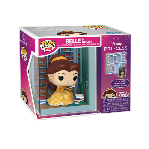 Figura POP Nooks Disney Princess Belle in Library