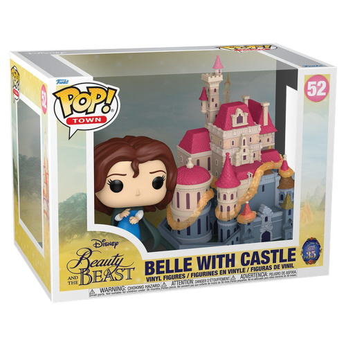 Figura POP Town Disney Beauty And The Beast Towns Belle with Castle