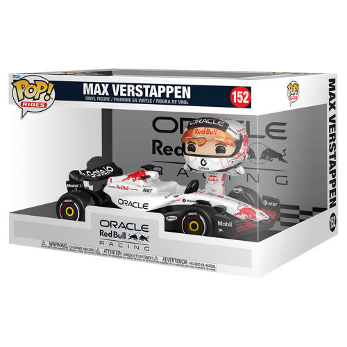 Figura POP Rides Oracle Red Bull Racing Super Deluxe Max Verstappen