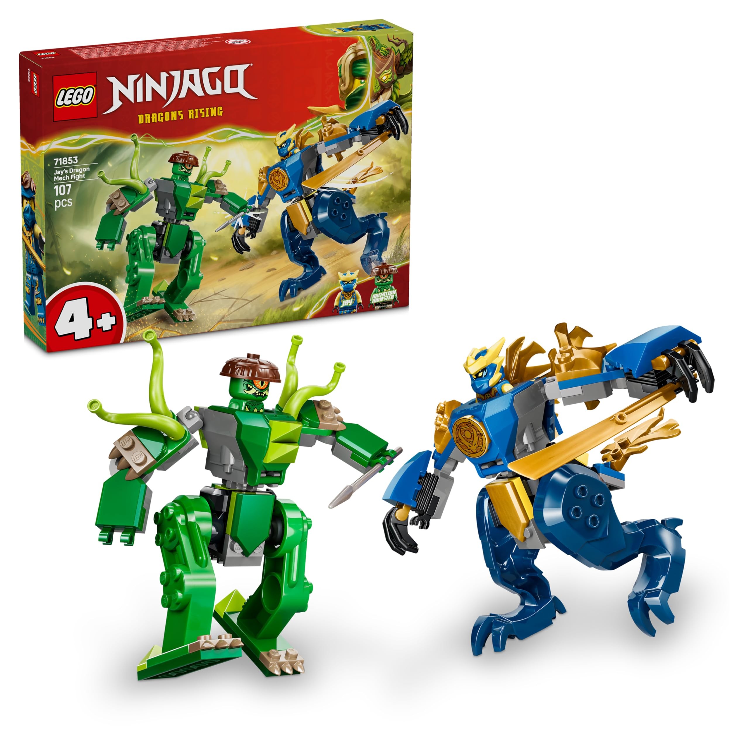 LEGO NINJAGO:Luta de Robô Dragão do Jay 71853