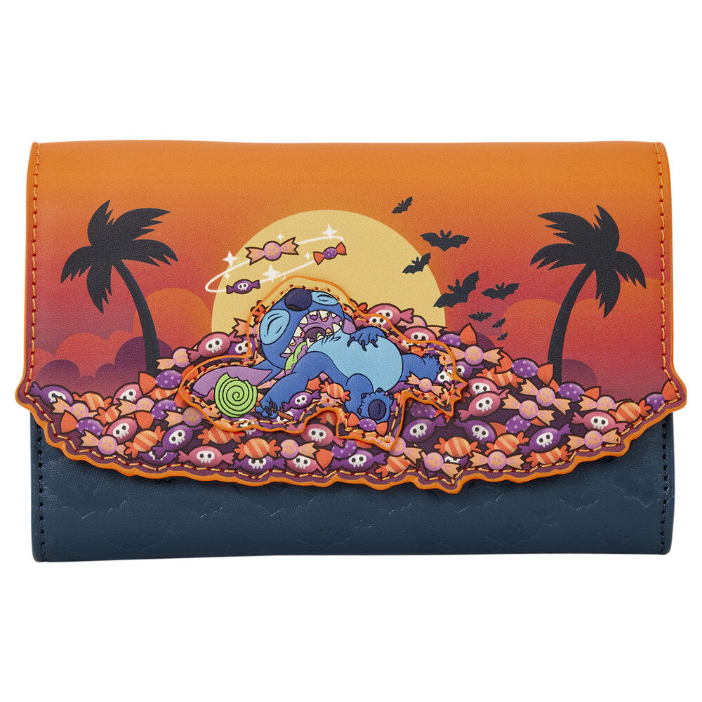 Carteira Stitch Halloween Candy Loungefly