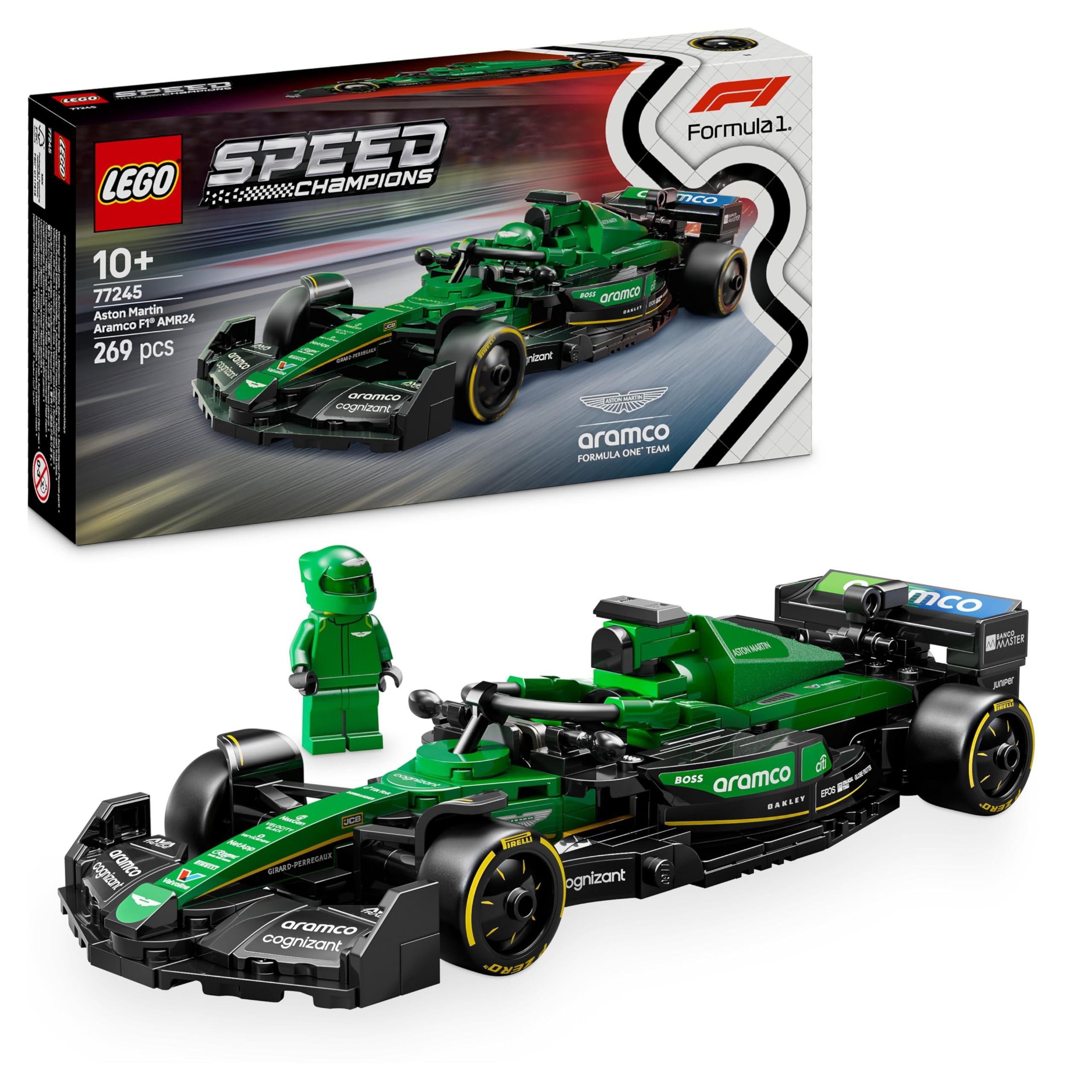 LEGO Speed Champions:Aston Martin Aramco F1 AMR24 77245