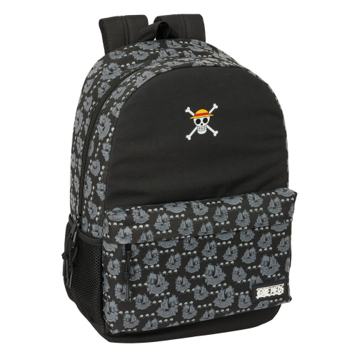 Mochila Pirates One Piece 46cm adaptável