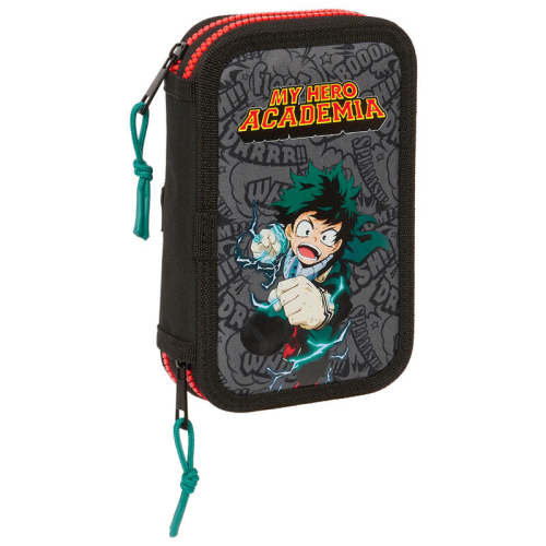 Estojo duplo My Hero Academia com 28 peças
