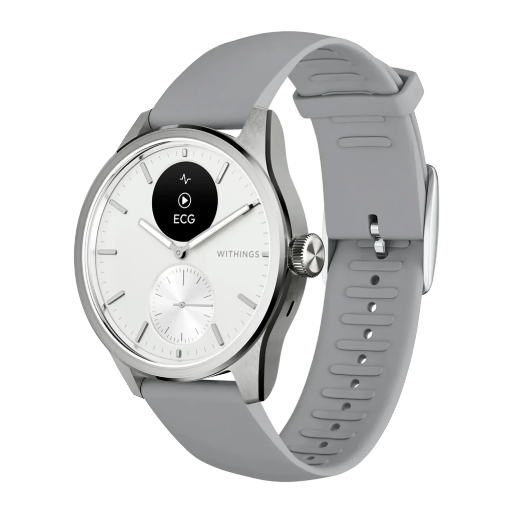 Withings ScanWatch 2 42mm Branco Pérola ECG 1