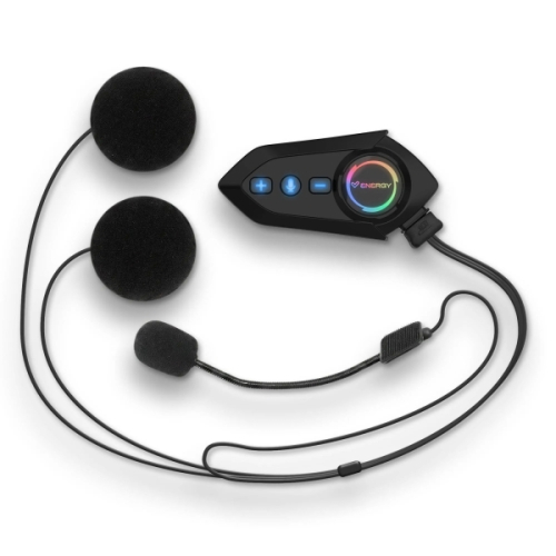 Energy Sistem Intercom Ride Intercomunicador para Capacete de Moto - Bluetooth 5.4
