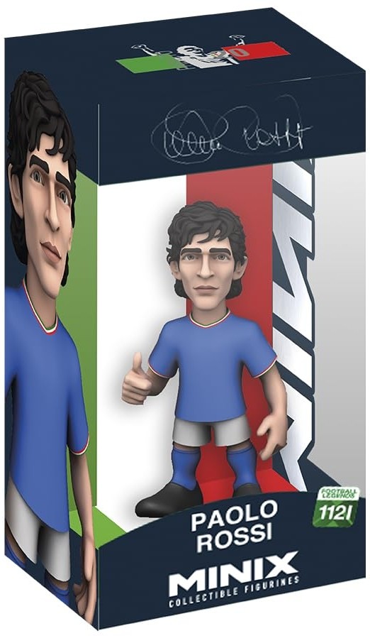 Figura Minix Football Legends:Itália - Paolo Rossi 112I (12 cm)