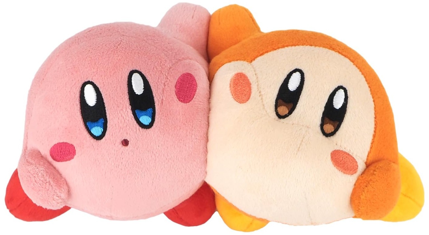 Peluche Nintendo Together Kirby:Kirby &Waddle Dee Best Friends (24 cm)
