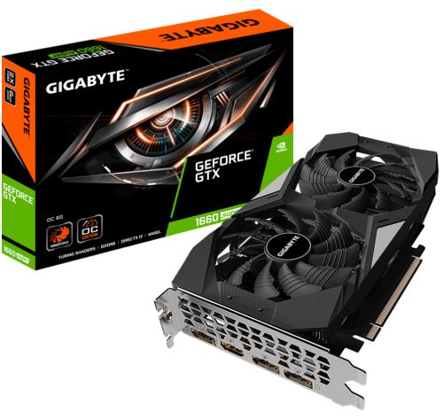 PLACA GRÁFICA GIGABYTE GTX 1660 SUPER OC 6GB GDDR6 1.0