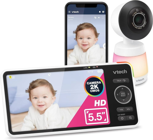 VTECH BABY MONITOR SCREEN VIDEO 5.5"