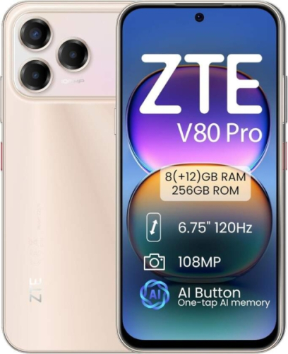 ZTE Blade V80 Pro 8GB/256GB Dourado