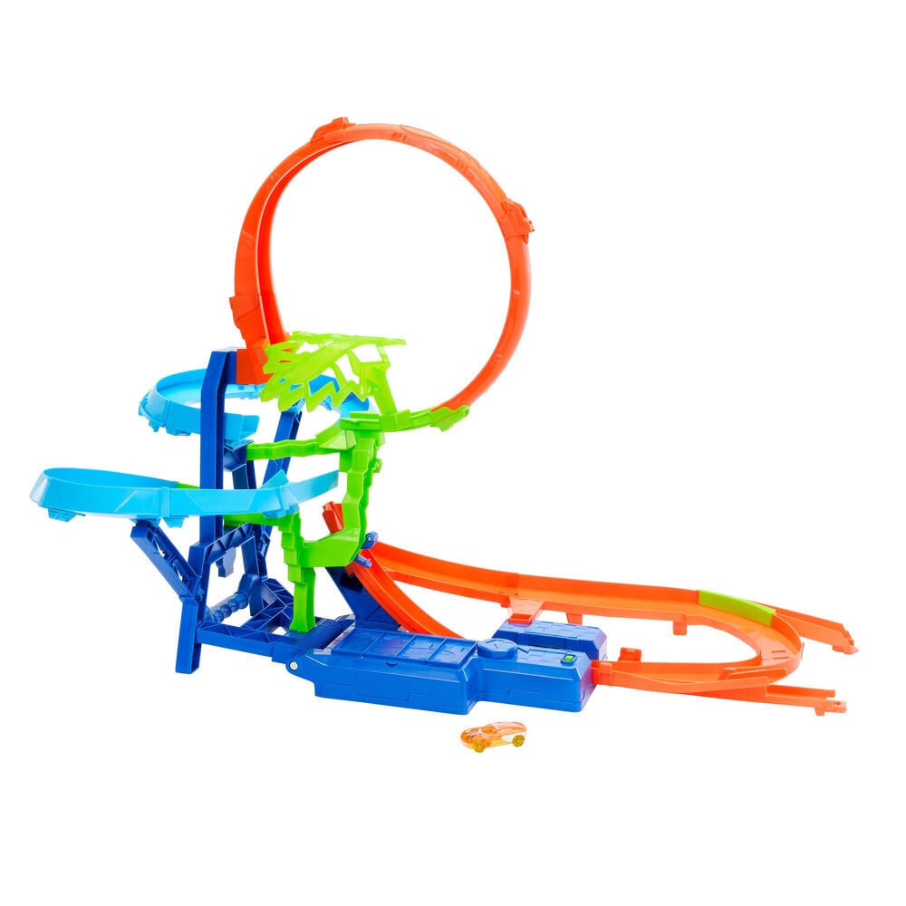 Pista carros Choque Aereo Hot Wheels Stunt Traks