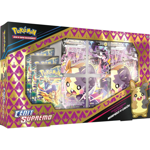 Blister Cartas Cenit Supremo Morpecko V Union Pokemon español