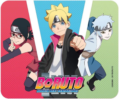 Tapete de Rato Flexível - Boruto Team