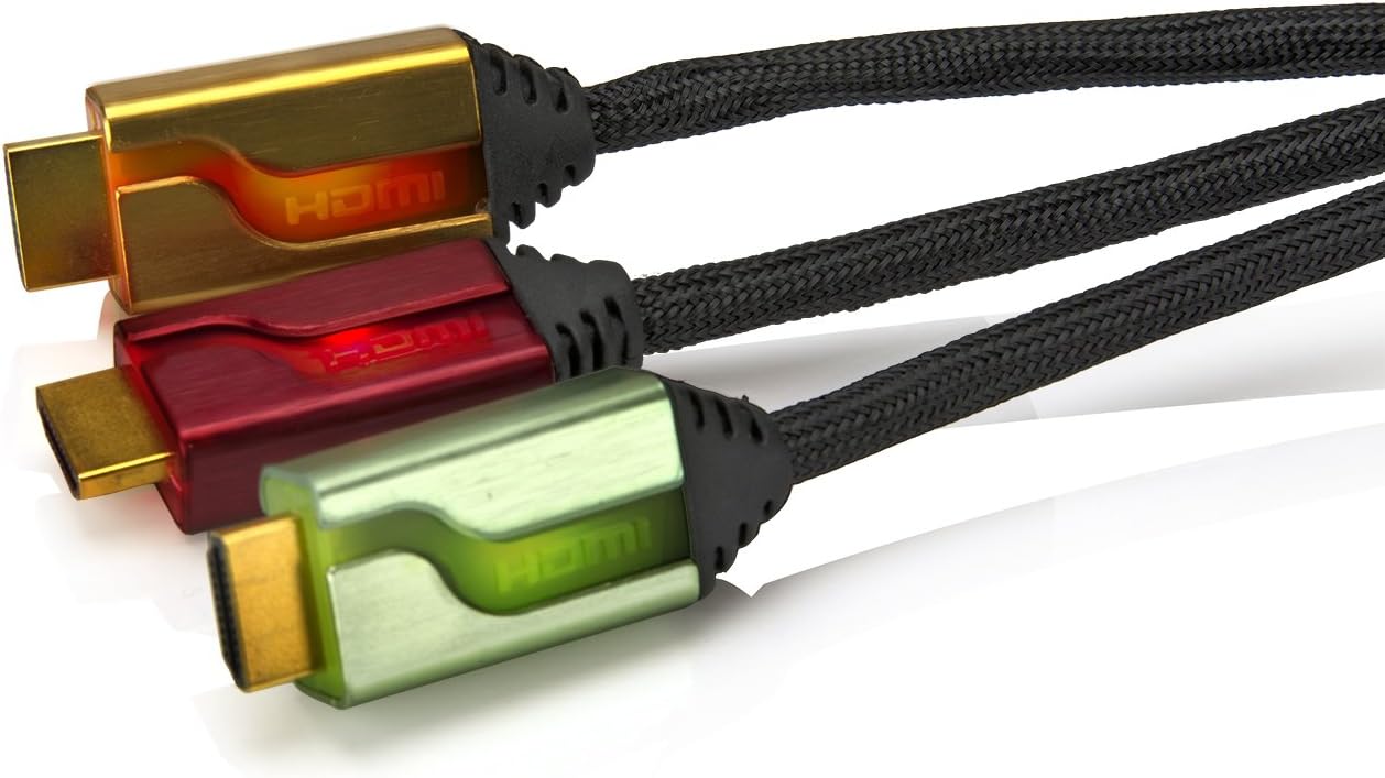 Cabo HDMI Triplo - PDP Afterglow (1,8m)