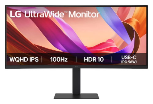 MONITOR LG 34U650A-B 34"ULTRAWIDE QHD 100HZ IPS CURVO HDR10 USB-C ALTAVOZ