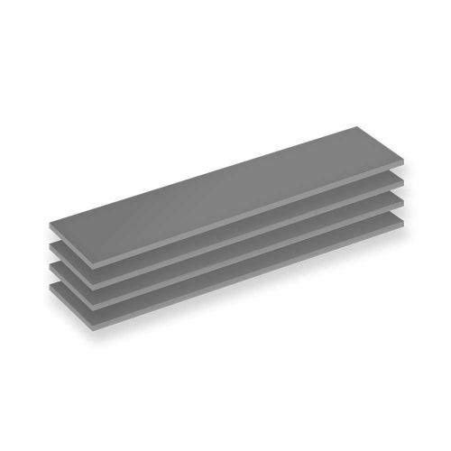 Arctic Thermal pad TP-4 120x20mm,t:1.0mm,pack de 4pcs
