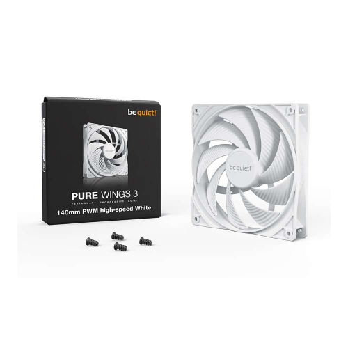 Be Quiet! Pure Wings 3 Branco 140mm PWM High Speed