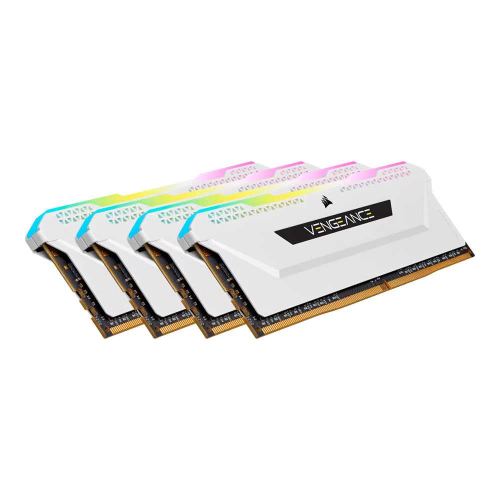 Corsair Vengeance RGB Pro SL 64Gb (4x 16Gb) DDR4 3200Mhz 1.35V Branco