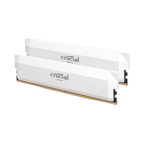 Crucial Pro OC 32Gb (2x 16Gb) DDR5 6400Mhz 1.35V Branco