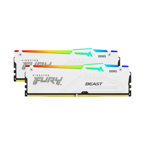 Kingston Fury Beast White RGB Expo 64Gb (2x 32Gb) DDR5 6000Mhz 1.4V