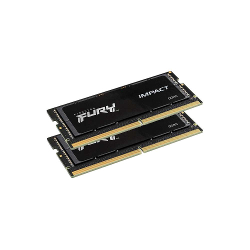 Kingston Fury Impact Black 32Gb (2x 16Gb) So-DIMM DDR5 6000Mhz 1.35V