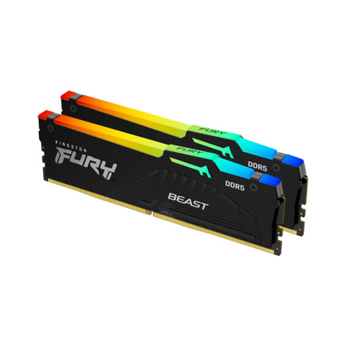 Kingston Fury Beast Black RGB 32Gb (2x 16Gb) DDR5 6400Mhz 1.4V