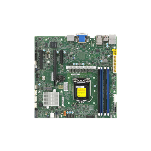 Supermicro MBD-X12SCZ-QF. Socket 1200. Micro-ATX. BULK. - DDR4