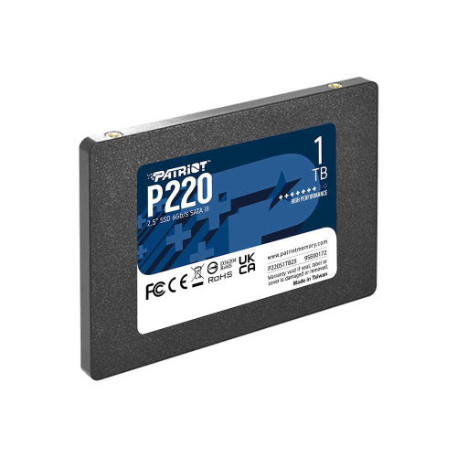 SSD 1Tb Patriot P220 2.5 SATA3