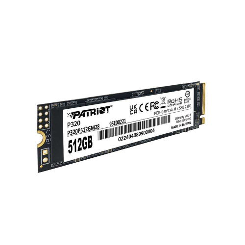 SSD 512Gb Patriot P320 NVMe M.2 Type 2280