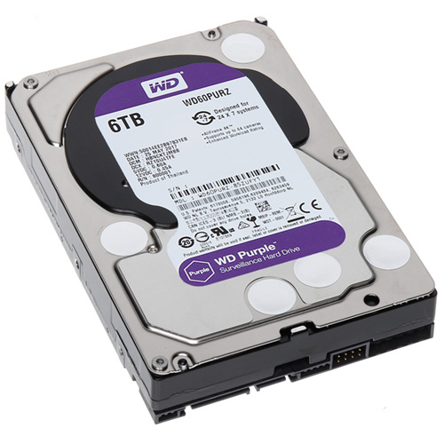 DISCO RÍGIDO WESTERN DIGITAL 3.5"- 6TB SATA3 WD 64MB DESKTOP PURPLE