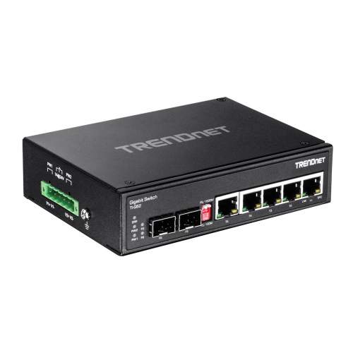 Trendnet TI-G62. Switch DIN-RAIL Gigabit 6 Portas